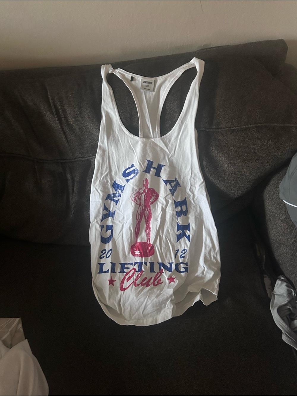 Gymshark white stringer